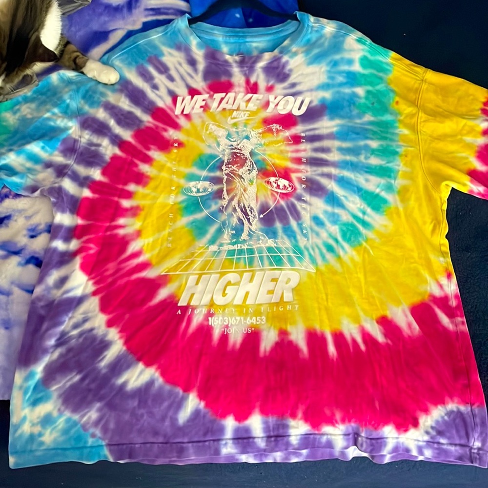 Tie Dye Nike T Shirt